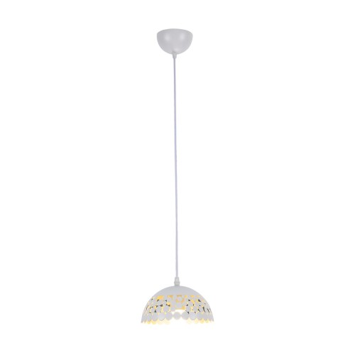 Lampa wisząca LISA ML6138 Milagro 1xE27 60W Metal Biały