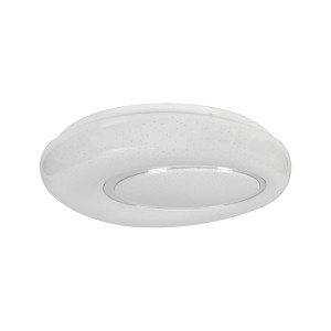 Lampa sufitowa plafon PLAFONIERY ML6399 Milagro 52W LED Tworzywo Sztuczne + Metal Biały