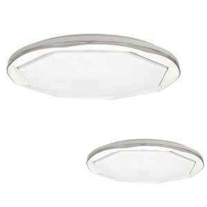 Lampa sufitowa plafon PLAFONIERY ML6400 Milagro 52W LED Tworzywo Sztuczne + Metal Biały