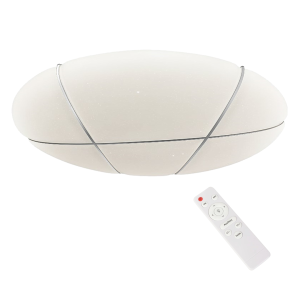 Lampa sufitowa plafon PLAFONIERY ML6174 Milagro 40W LED Tworzywo Sztuczne + Metal Biały