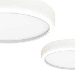 Lampa sufitowa plafon PLAFONIERY ML6393 Milagro 36W LED Tworzywo Sztuczne + Metal Biały