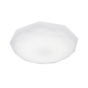 Lampa sufitowa plafon PLAFONIERY EK76189 Milagro 24W Tworzywo Sztuczne + Metal Biały