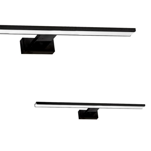 Lampa ścienna kinkiet SHINE ML6336 Milagro 15W LED Metal + Akryl Czarny
