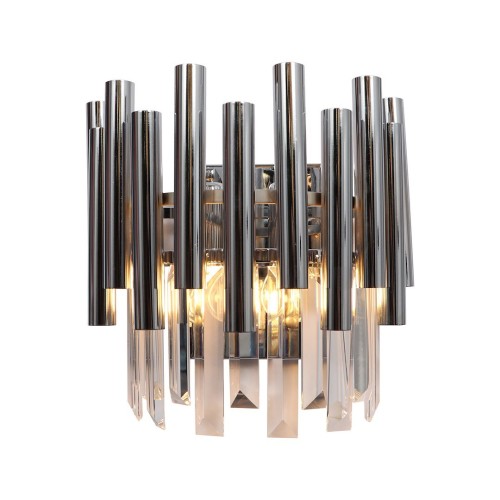 Lampa ścienna kinkiet MADISON ML6936 Milagro 2xE14 Metal + Kryształ Chrom