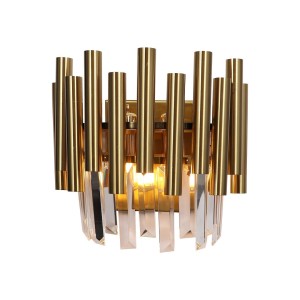 Lampa ścienna kinkiet MADISON ML6937 Milagro 2xE14 Metal + Kryształ Złoty