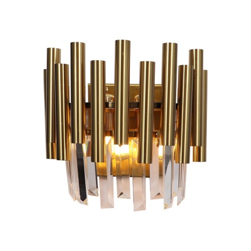 Lampa ścienna kinkiet MADISON ML6937 Milagro 2xE14 Metal + Kryształ Złoty