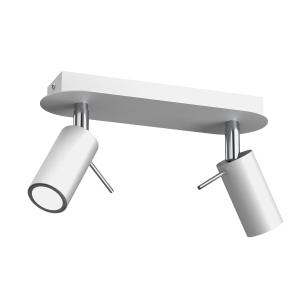 Lampa wisząca sufitowa PRESTON MLP7615 Milagro 2x mini GU10 Metal Biel / Chrom