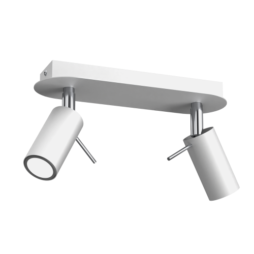 Lampa wisząca sufitowa PRESTON MLP7615 Milagro 2x mini GU10 Metal Biel / Chrom