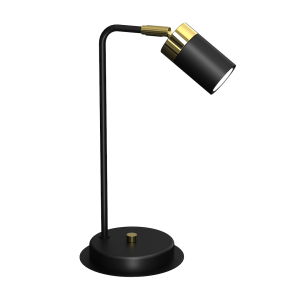 Lampa stojąca nocna JOKER MLP7534 Milagro 1xGU10 Metal Czarny / Złoty