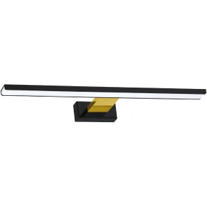 Lampa ścienna kinkiet SHINE ML7885 Milagro 13.8W LED Metal + Akryl Czarny / Złoty