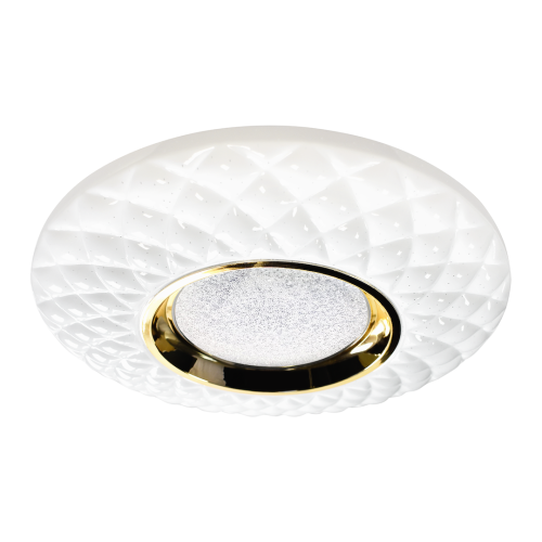 Lampa sufitowa plafon TOKYO ML8125 Milagro 48W LED Tworzywo Sztuczne + Metal Złoty