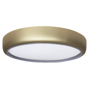 Lampa sufitowa plafon PLAFONIERY ML8132 Milagro 36W LED Tworzywo Sztuczne + Metal Złoty
