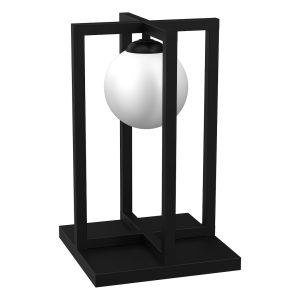 Lampa stojąca stołowa DIEGO MLP8571 Milagro 1xE14 max 40W Metal + Szkło Czarny