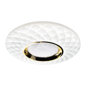 Lampa sufitowa plafon TOKYO ML7908 Milagro 24W LED Metal + Tworzywo Sztuczne Złoty