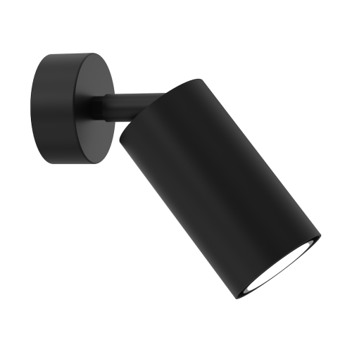 Lampa ścienna kinkiet HUDSON MLP8794 Milagro 1xGU10 8W Metal + Plastik Czarny