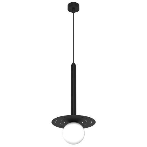 Lampa wisząca FUTURA MLP8913 Milagro 1xG9 max 7W LED Metal + Tworzywo Sztuczne Czarny
