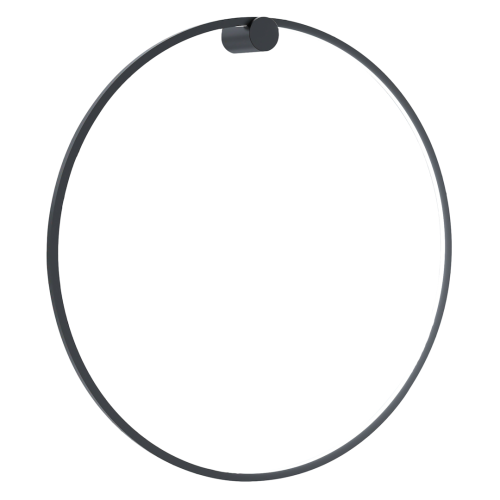 Lampa ścienna kinkiet SATURNO ML8852 Milagro 46W LED Aluminium + Tworzywo Sztuczne Czarny