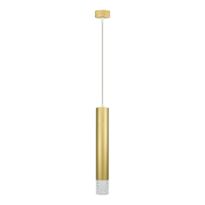 Lampa wisząca TUBI ML8876 Milagro 1xGU10 max 8W Metal + Akryl Złoty