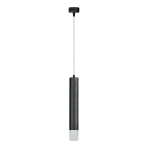 Lampa wisząca TUBI ML8877 Milagro 1xGU10 max 8W Metal + Akryl Czarny
