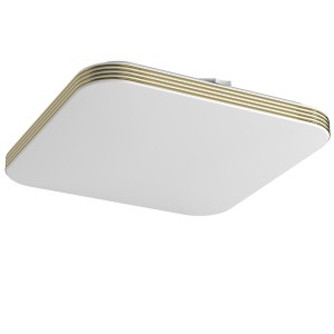 Lampa sufitowa plafon DABEV Eko-Light 17W LED Tworzywo Sztuczne + Metal Biały