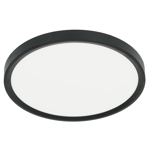 Lampa sufitowa plafon MAQ ML0439 Milagro 24W LED Tworzywo Sztuczne Czarny