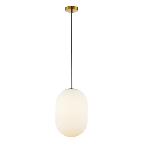 Lampa wisząca ALIAS ML0318 Milagro 1xE14 max 40W LED Metal + Szkło Złoty