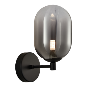 Lampa ścienna kinkiet ALIAS ML0324 Milagro 1xG9 max 8W LED Metal + Szkło Czarny