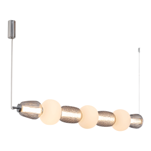 Lampa wisząca CARO ML0366 Milagro 42W LED Metal + Szkło Chrom