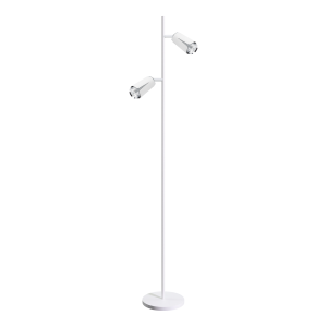 Lampa stojąca podłogowa FLOWER ML0277 Milagro 2xGU10 max 8W LED Aluminium Biały + Chrom