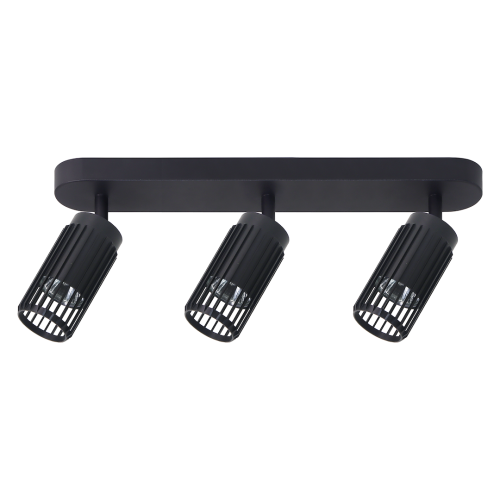 Lampa sufitowa spot VERTICAL ML0296 Milagro 3xGU10 max 8W LED Aluminium Czarny