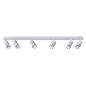 Lampa sufitowa spot VERTICAL ML0307 Milagro 6xGU10 max 8W LED Aluminium Biały