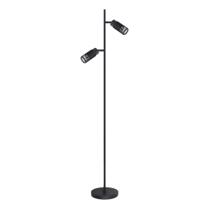 Lampa stojąca podłogowa VERTICAL ML0300 Milagro 2xGU10 max 8W LED Aluminium Czarny