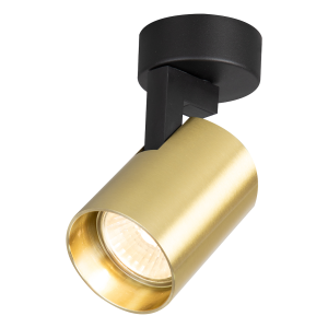 Lampa sufitowa spot VOLF ML0677 Milagro 1xGU10 Aluminium Złoty