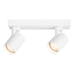 Lampa sufitowa spot VOLF ML0679 Milagro 2xGU10 Aluminium Biały