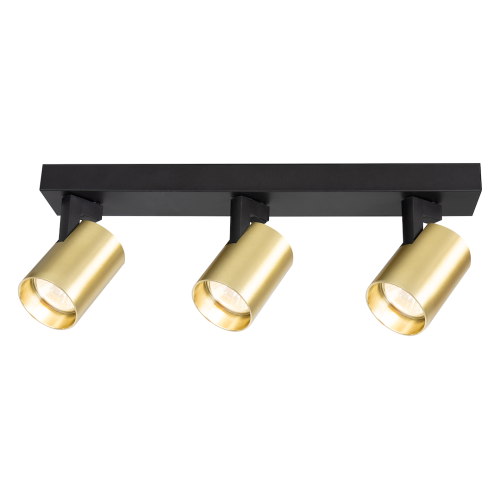 Lampa sufitowa spot VOLF ML0683 Milagro 3xGU10 Aluminium Złoty
