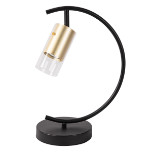 Lampa stojąca stołowa RICKY ML0693 Milagro 1xGU10 Aluminium + Tworzywo Sztuczne Złoty