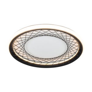 Lampa sufitowa plafon NEST ML0523 Milagro 38W LED Metal + Tworzywo Sztuczne Czarny