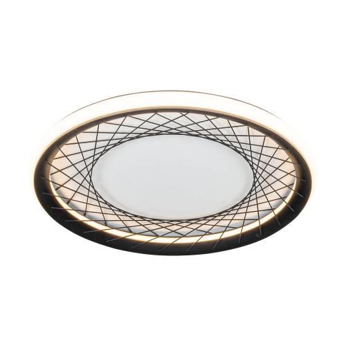 Lampa sufitowa plafon NEST ML0523 Milagro 38W LED Metal + Tworzywo Sztuczne Czarny