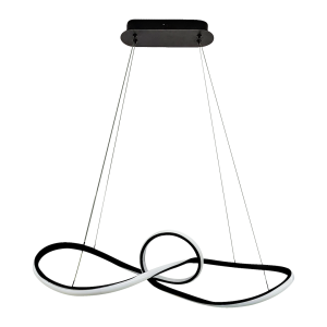 Lampa wisząca LED LM ML8116 Milagro 42W LED Metal + Tworzywo Sztuczne Czarny