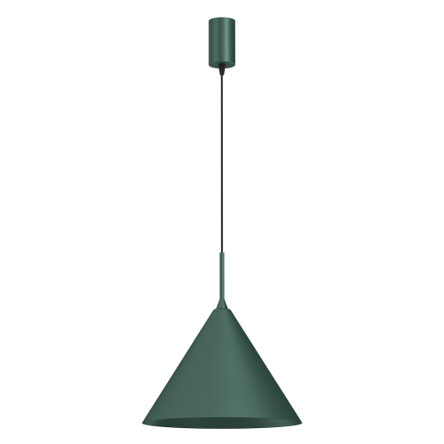 Lampa wisząca CAPITAL MLP0961 Milagro 1xGX53 Metal Butelkowa Zieleń