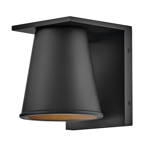 Lampa zewnętrzna Latarnia naścienna Hans HK-HANS-S-BLK Elstead Lighting 1xGU10 8W Kompozyt odporny na warunki atmosferyczne, szkło Czarny