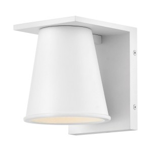 Lampa zewnętrzna Latarnia naścienna Hans HK-HANS-S-WHT Elstead Lighting 1xGU10 8W Kompozyt odporny na warunki atmosferyczne, szkło Biały