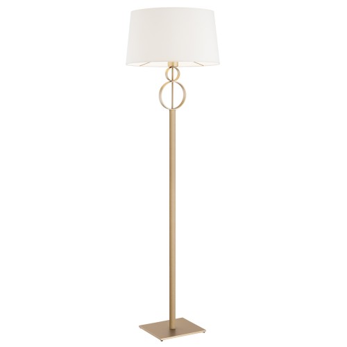 Lampa Podłogowa Perseo 8374 Argon 1xE27 15W Stal Lakierowana, Śmietankowy
