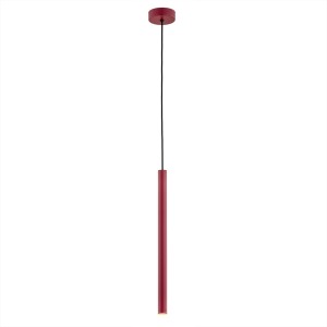 Lampa Wisząca Rio 8331 Argon 1xLED 4,2W Stal Lakierowana, Czerwony
