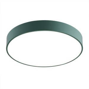 Plafon Tiamo 8335 Argon 1xLED 22W Stal Lakierowana/ Plexi, Zielony
