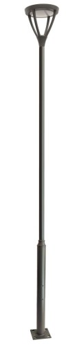 Latarnia ogrodowa Mars MLS LB-H4400 W SU-MA LED 45 W, 230 V Ciemny popiel