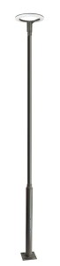Latarnia ogrodowa Ster Max STRMAX-H4200 SU-MA LED 60W, 230V Ciemny popiel