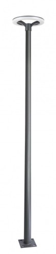 Latarnia ogrodowa Ster STR-2500 SU-MA LED 44W, 230V Ciemny popiel