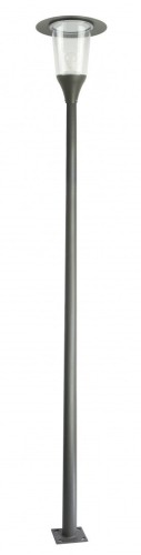 Lampa masztowa zewnętrzna Metis MTS-ME27 SU-MA E27 max 100W, 230W Ciemny popiel
