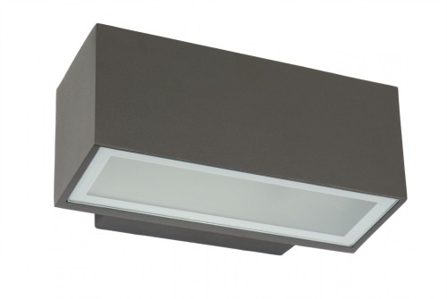 Kinkiet zewnętrzny Zen ZN-K100 SU-MA E27, 1 x 18 W, 230 V Ciemny popiel